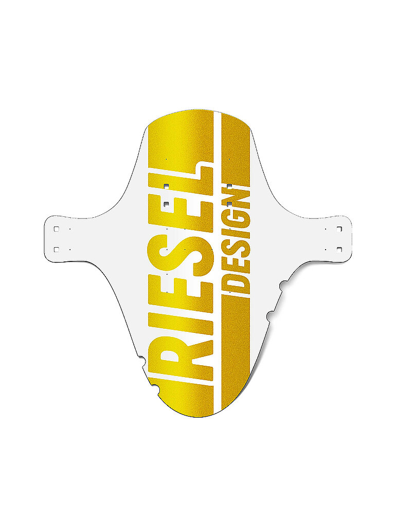 RIESEL DESIGN Mudguard kol:oss White-Gold gold